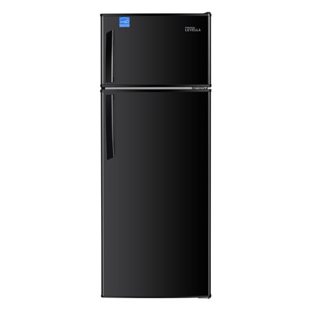 PREMIUM LEVELLA 7.3 cu ft Energy Star Top Freezer Refrigerator in Black PRF7370HB